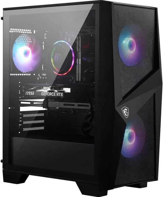 Alt view image 9 of 19 - MSI Codex R2 14th Codex R2 C14NUC7-226US Gaming Desktop Computer - Intel Core i7 14th Gen i7-14700F - 32 GB - 1 TB SSD - Intel B760 Chip - Windows 11 Pro - NVIDIA GeForce RTX 4060 8 GB GDDR6 - IEEE 80