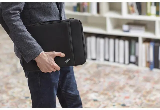Alt view image 20 of 20 - Lenovo Carrying Case (Sleeve) for 14" Notebook - Black