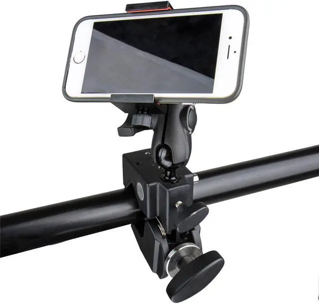 Alt view image 6 of 7 - Kupo Universal Smartphone Clamp with 1/4"-20 Mount #KG056711