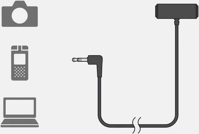 Alt view image 19 of 20 - Sony ECM-LV1 Compact Stereo Lavalier Microphone