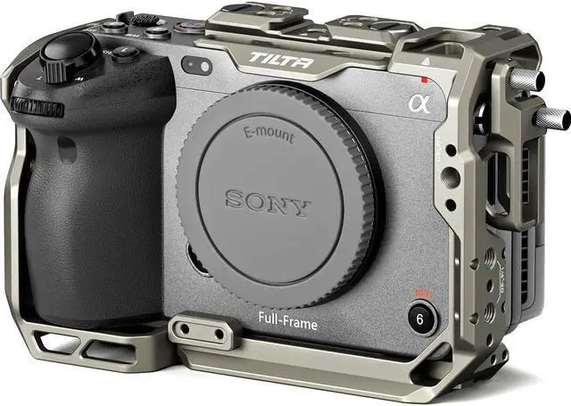 Tilta Full Camera Cage for Sony FX3/FX30 V2, Titanium Gray