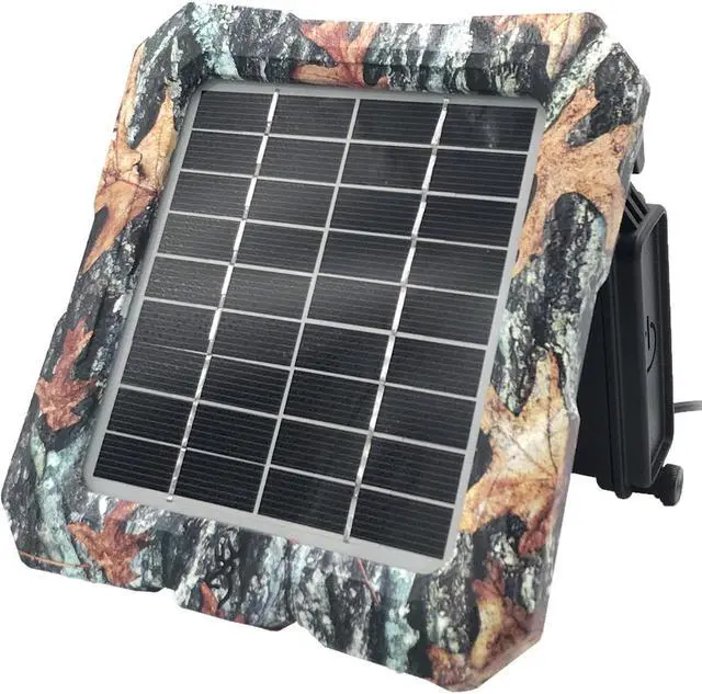 Alt view image 7 of 10 - Browning Trail Cameras Solar Power Pack (Camo)