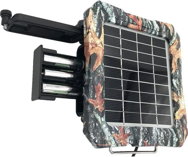 Alt view image 8 of 10 - Browning Trail Cameras Solar Power Pack (Camo)