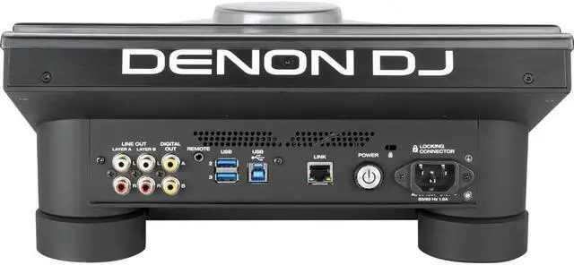 Alt view image 4 of 5 - Decksaver Cover for Denon DJ SC6000 & SC6000M Prime Media Player, Smoked/Clear