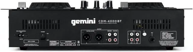 Alt view image 19 of 20 - Gemini Sound Pro StandAlone DJ Dual Deck Media Player Mixer