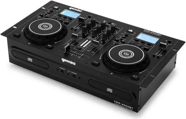 Alt view image 20 of 20 - Gemini Sound Pro StandAlone DJ Dual Deck Media Player Mixer