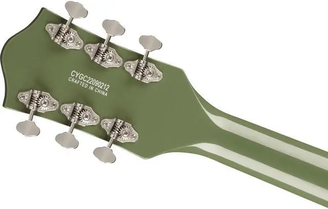 Alt view image 6 of 7 - Gretsch Gretsch G5420T Electromatic Classic Hollow Body Single-Cut with Bigsby Electric Guitar, Laurel Fingerboard, TwoTone Anniversary Green