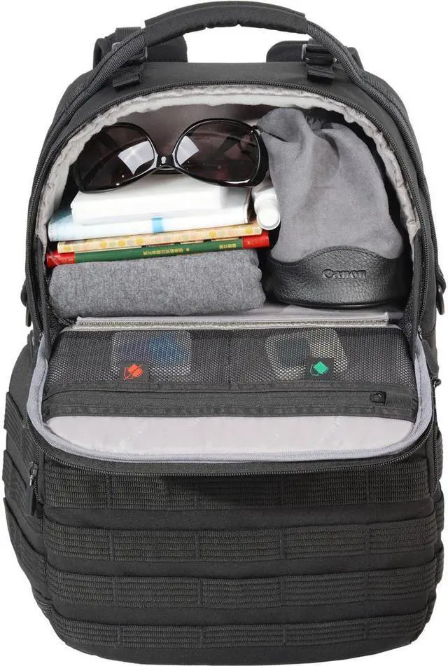 Alt view image 3 of 7 - Vanguard VEO RANGE T48 Backpack, Black #VEO RANGE T48 BK