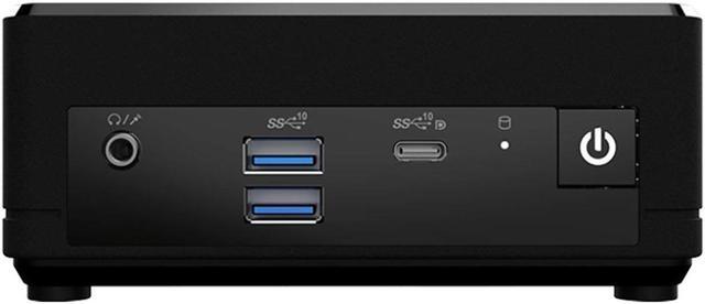 Alt view image 11 of 14 - MSI Cubi N ADL Ultrasmall PC, Intel Pentium N200, WiFi AC9462, BT 5, Duel LAN, ThunderBOLT Type C, Black, Non-OS (ADL-019BUS)