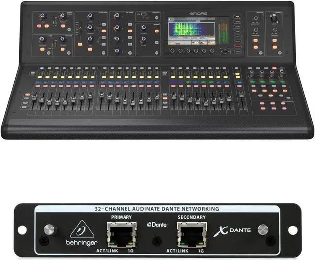 Main image of Midas M32 LIVE 40-Channel Digital Console, Bundle with High-Performance 32-Channel Expansion Card