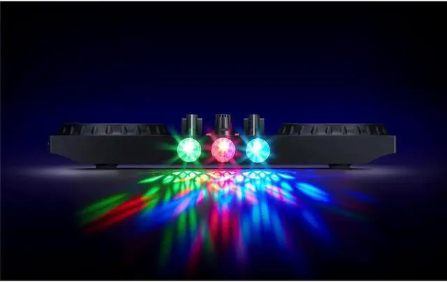 Alt view image 18 of 20 - Numark Party Mix II DJ Controller with Light Show