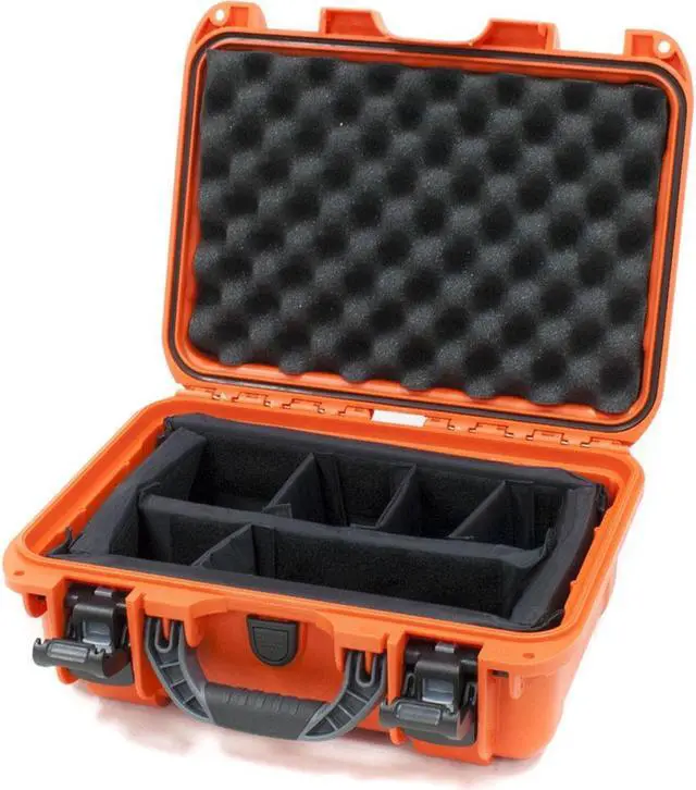 Alt view image 7 of 7 - Nanuk 915-2003 Hard Plastic Waterproof Case w/padded divider, Interior (L x W x H): 13.8 in x 9.3 in x 6.2 in (915-2003)