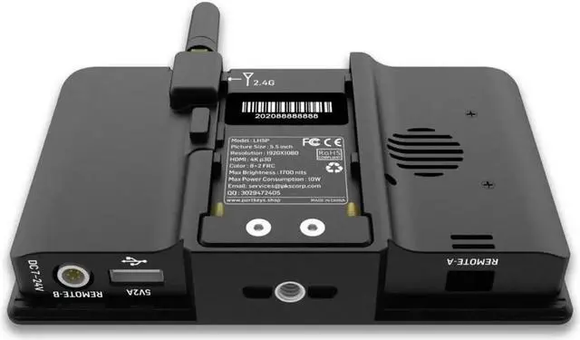 Alt view image 5 of 7 - Portkeys LH5P 5.5" Full HD Touchscreen Monitor with Camera Control for Tilta Nucleus N, Supports 4K HDMI