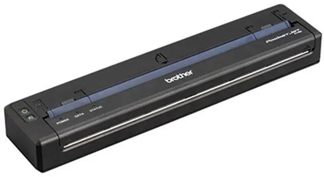 Alt view image 11 of 15 - Brother PocketJet 822 Mobile Direct Thermal Monochrome Printer USB-C Connection