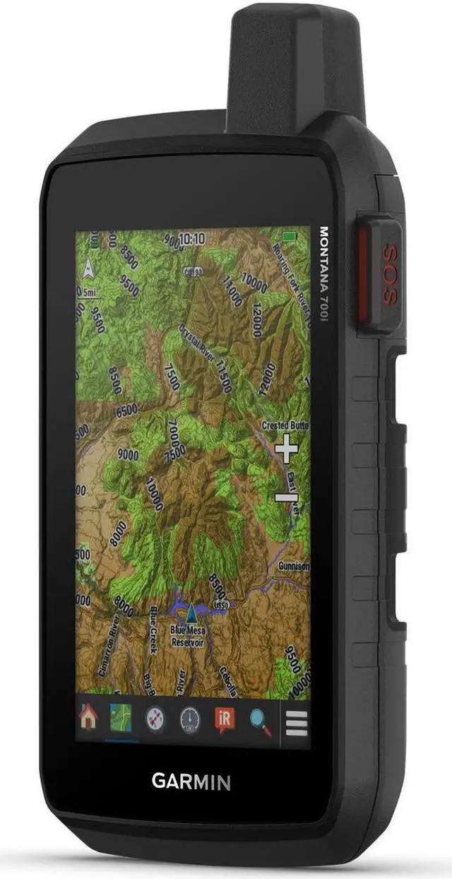 Alt view image 15 of 19 - Garmin Montana 700i, Rugged GPS Touchscreen Navigator with inReach Technology (010-02347-10)