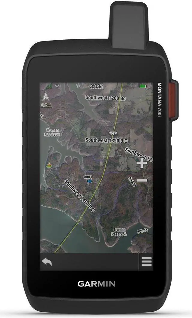 Alt view image 17 of 19 - Garmin Montana 700i, Rugged GPS Touchscreen Navigator with inReach Technology (010-02347-10)