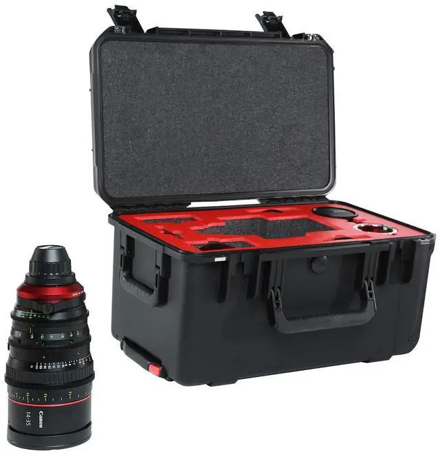 Alt view image 4 of 5 - Canon SKB iSeries Wheeled Transit Case for Flex Zoom Lens Kits #4346V676