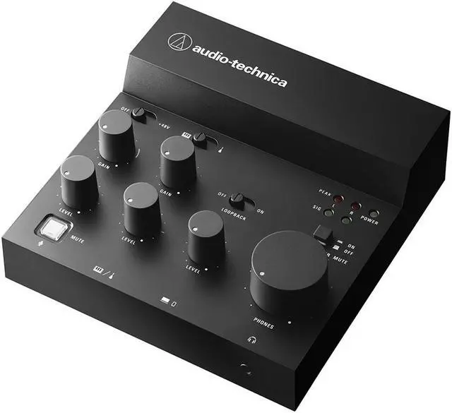 Main image of Audio Technica AT-UMX3 Live Streaming USB Audio Mixer