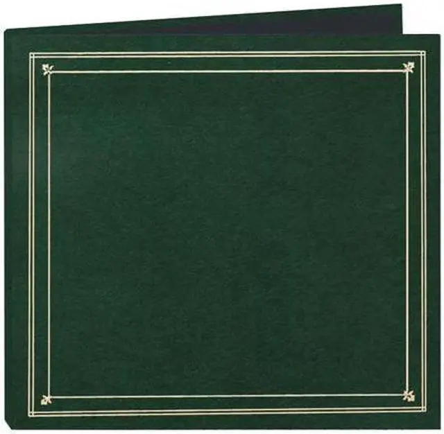 Alt view image 2 of 2 - Pioneer Photo Albums 204-Pocket Post Bound Leatherette Cover Photo Album for 4 by 6-Inch Prints, Hunter Green