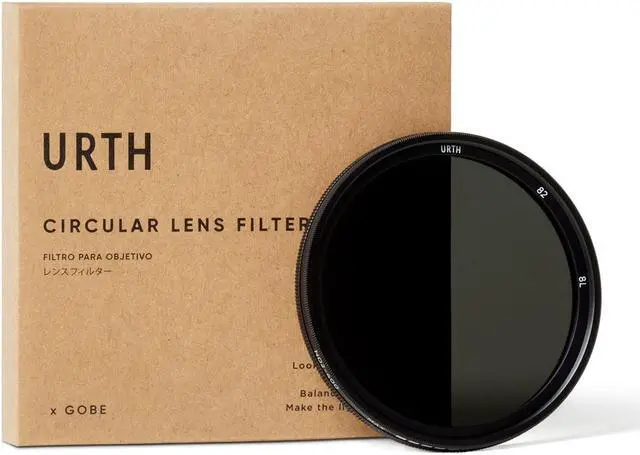 Alt view image 9 of 15 - Urth 82mm ND2-400 Variable ND Lens Filter 1-8 (6 Stop Range) UNDX400ST82