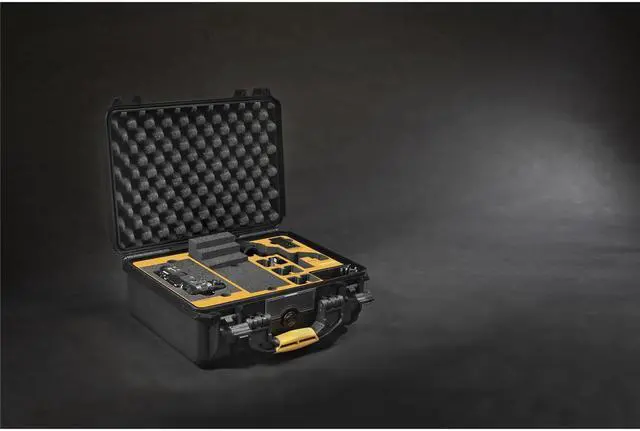 Alt view image 6 of 6 - HPRC 2400 Hard Case with Foam Insert for Sony FX3, Black with Yellow Handle