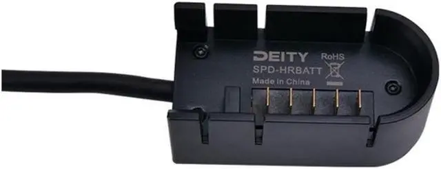 Alt view image 2 of 3 - Deity Microphones SPD-HRBATT 4Pin Hirose to Hi-Q Battery Cup DC/Data Power Cable