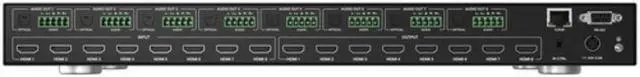 Alt view image 5 of 13 - BZB GEAR BG-8K-88MA 8x8 8K 48Gbps HDMI 2.1 Matrix Switcher with Scaler