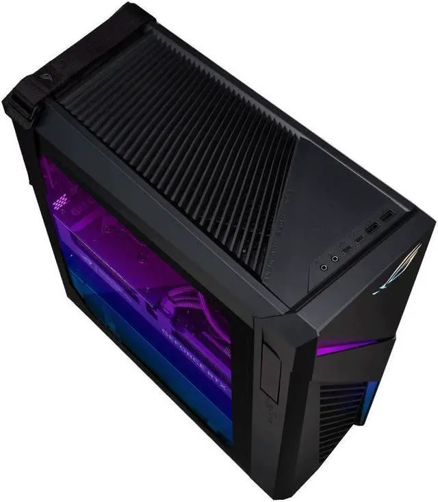 Alt view image 15 of 16 - Asus ROG G16CHR G16CHR-XS776S Gaming Desktop Computer Intel Core i7 14th Gen i7-14700F 32 GB 1 TB SSD Tower Gray Intel Chip Windows 11 Pro NVIDIA GeForce RTX 4070 SUPER G16CHRXS776S
