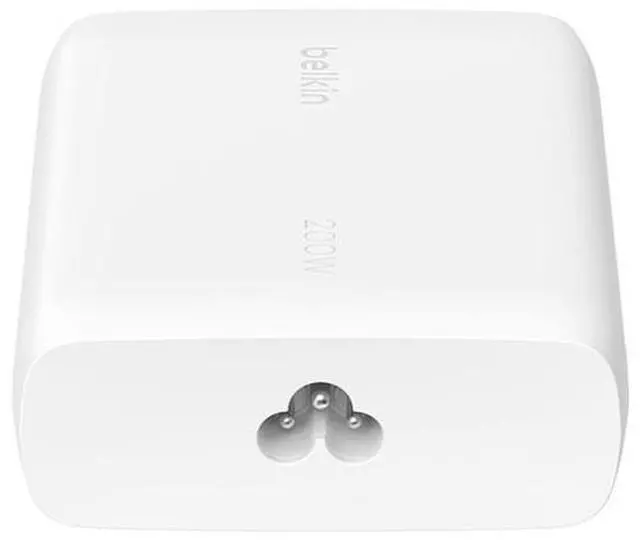 Alt view image 9 of 11 - Belkin 200W 4-Port USB-C GaN Charger, White