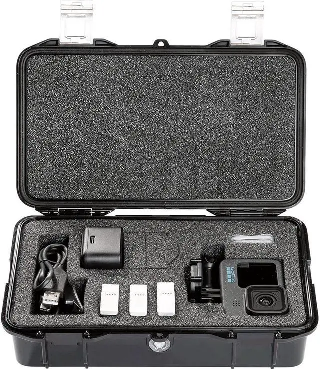 Alt view image 6 of 6 - Pelican M60GP Waterproof Hard Micro Case for GoPro, Black