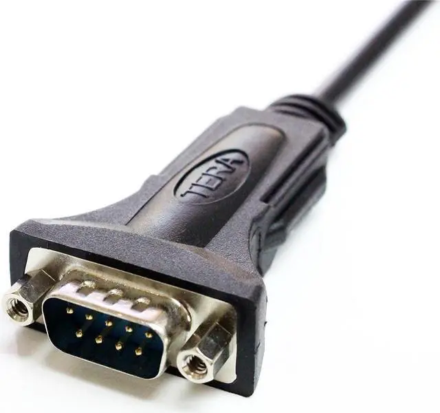 Alt view image 6 of 11 - Tera Grand - Premium USB 2.0 to RS232 Serial DB9 6' Adapter Cable - Supports Windows 10, 8, 7, Vista, XP, 2000, 98, Linux and Mac - Built with FTDI Chipset and Hex Jack Nuts