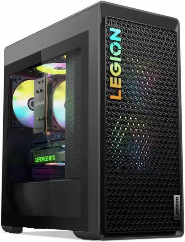 Alt view image 10 of 14 - Lenovo Legion T5 26IRB8 90UT001QUS Gaming Desktop Computer - Intel Core i7 14th Gen i7-14700F - 16 GB - 1 TB SSD - Tower - Storm Gray - Intel B660 Chip - Windows 11 Pro - NVIDIA GeForce RTX 4060 8 GB