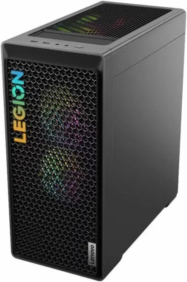Alt view image 9 of 15 - Lenovo Legion T5 26ARA8 90UX0015US Gaming Desktop Computer - AMD Ryzen 7 7700 - 32 GB - 1 TB SSD - Tower - Storm Gray - AMD B650 Chip - Windows 11 Pro - NVIDIA GeForce RTX 4060 8 GB GDDR6 - English Ke