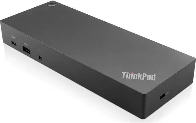 Alt view image 12 of 20 - Lenovo ThinkPad Universal USB-C Dock (with 135W Power Adapter)