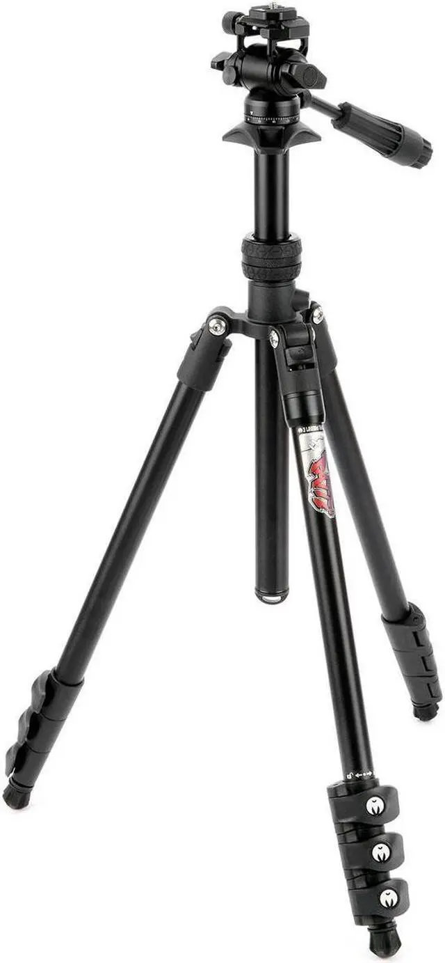 Alt view image 8 of 14 - 3 Legged Thing Punks 2.0 Patti Video Tripod Kit Matte Black PATTIVIDEODARK2.0