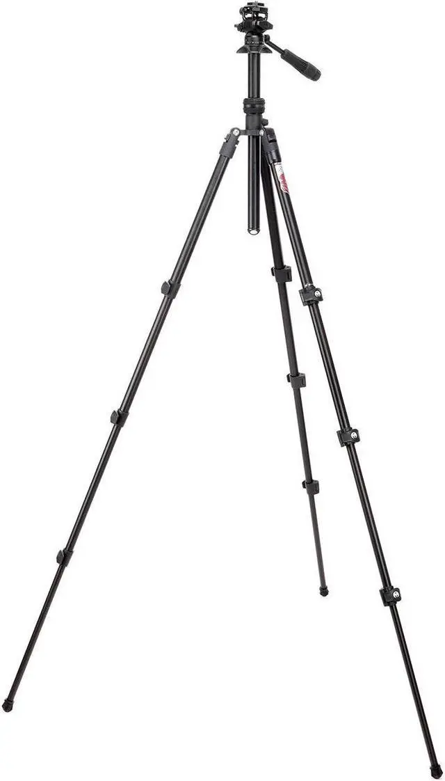 Alt view image 9 of 14 - 3 Legged Thing Punks 2.0 Patti Video Tripod Kit Matte Black PATTIVIDEODARK2.0