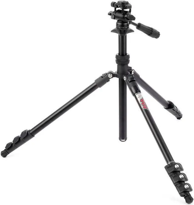 Alt view image 10 of 14 - 3 Legged Thing Punks 2.0 Patti Video Tripod Kit Matte Black PATTIVIDEODARK2.0