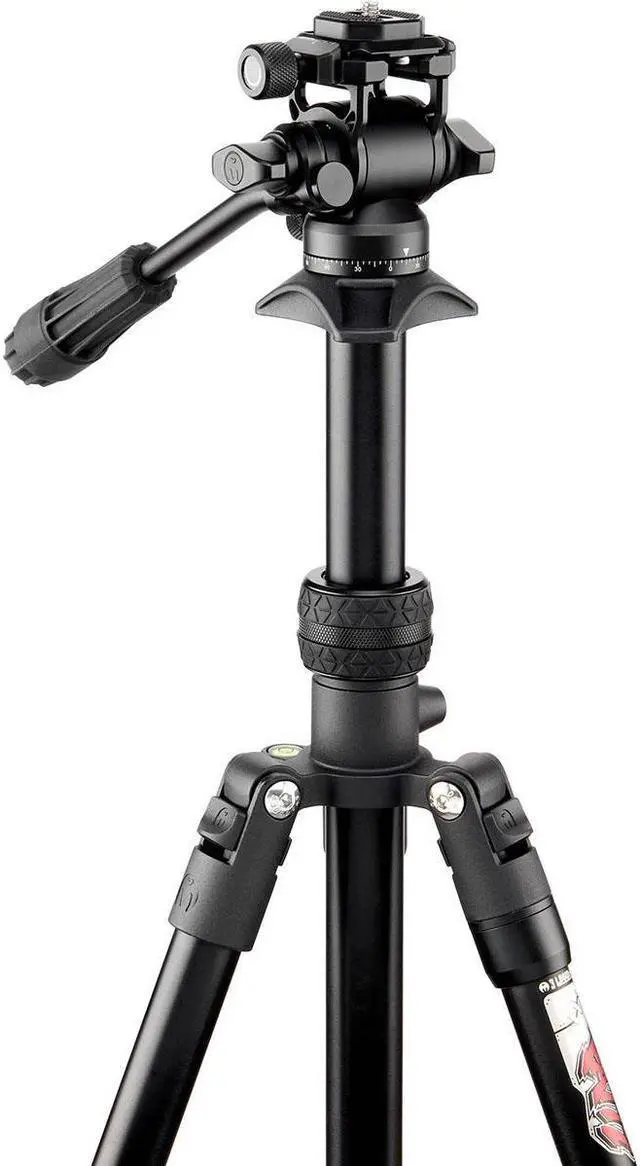 Alt view image 13 of 14 - 3 Legged Thing Punks 2.0 Patti Video Tripod Kit Matte Black PATTIVIDEODARK2.0