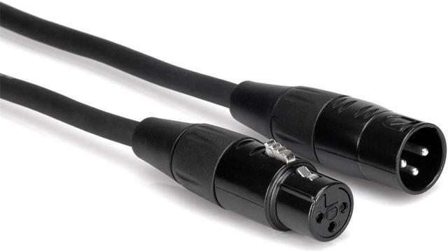 Alt view image 2 of 3 - Hosa Technology Hosa Professional Rean XLR3F to XLR3M Mic Cable, 100' #HMIC-100