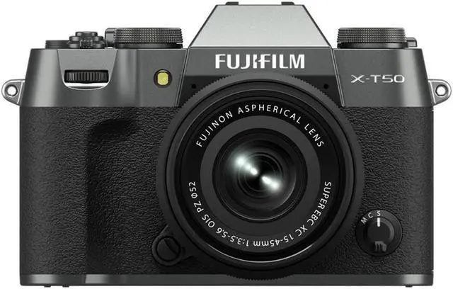 Main image of Fujifilm X-T50 Mirrorless Camera with XC 15-45mm f/3.5-5.6 OIS PZ Lens #16828959