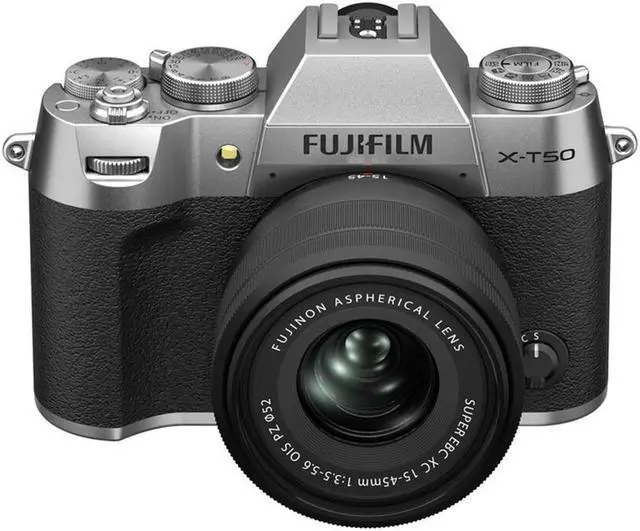 Alt view image 2 of 4 - Fujifilm X-T50 Mirrorless Camera with XC 15-45mm f/3.5-5.6 OIS PZ Lens #16828868