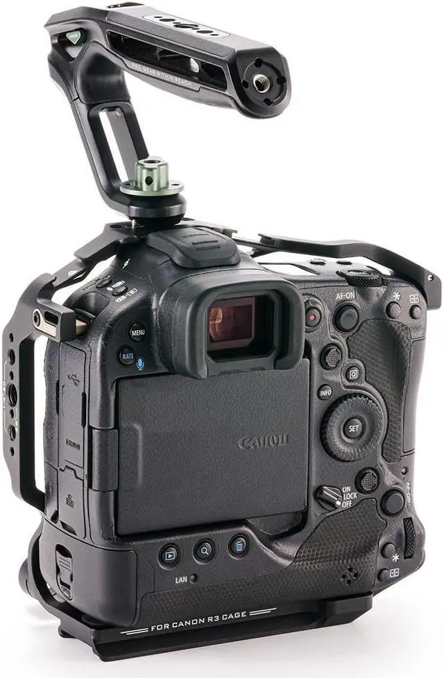 Alt view image 3 of 5 - Tilta Full Camera Cage Basic Kit for Canon EOS R3, Black