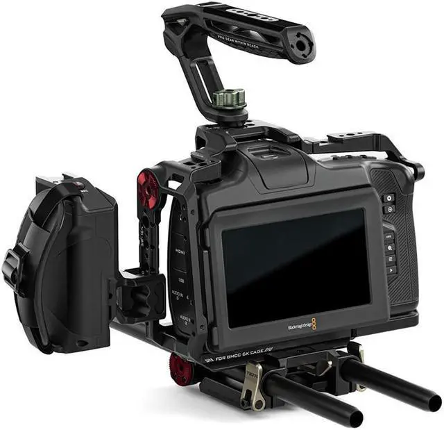 Alt view image 3 of 7 - Tilta Full Camera Cage Advanced Kit for BMCC 6K, Black