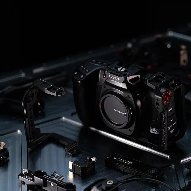 Alt view image 4 of 7 - Tilta Full Camera Cage Advanced Kit for BMCC 6K, Black