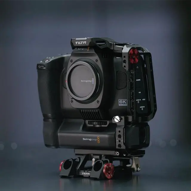 Alt view image 5 of 7 - Tilta Full Camera Cage Advanced Kit for BMCC 6K, Black