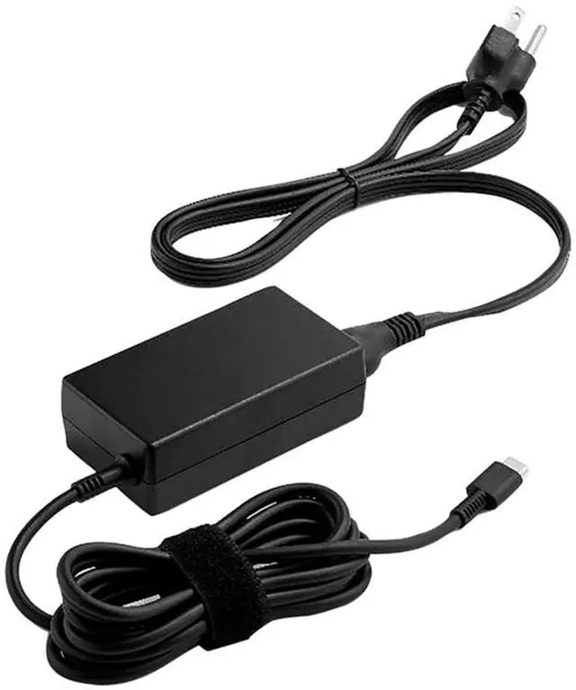 Alt view image 9 of 9 - HP AC Power Adapter, 65W, Fits Many Models, Dragonfly G2, Elitebook Etc