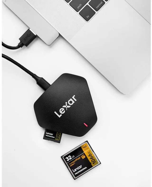 Alt view image 18 of 20 - Lexar CFX Memory Card Reader