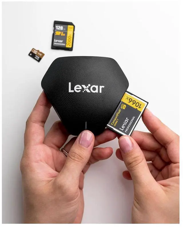 Alt view image 19 of 20 - Lexar CFX Memory Card Reader