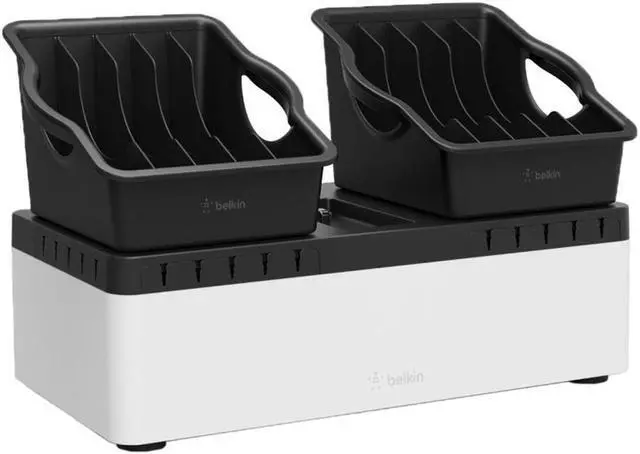 Alt view image 6 of 12 - Belkin Store and Charge Go with Portable Trays (USB Compatible)