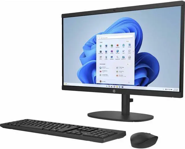 Alt view image 19 of 20 - HP 22-dg0000i 22-dg0040 All-in-One Computer - Intel Pentium N200 Quad-core (4 Core) - 21.5" Full HD 1920 x 1080 - Jet Black - Intel Chip - Windows 11 Home - Intel UHD Graphics DDR5 SDRAM - IEEE 8